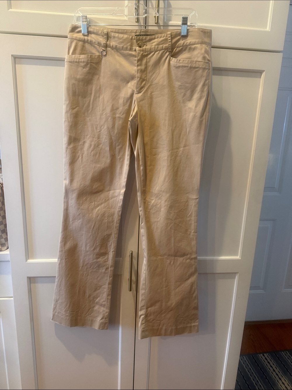 Lauren Ralph Lauren Beige Boot Cut Pants 6